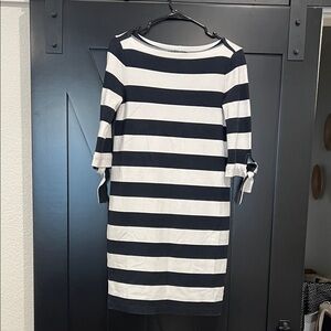 Ralph Lauren Black and White Striped Top